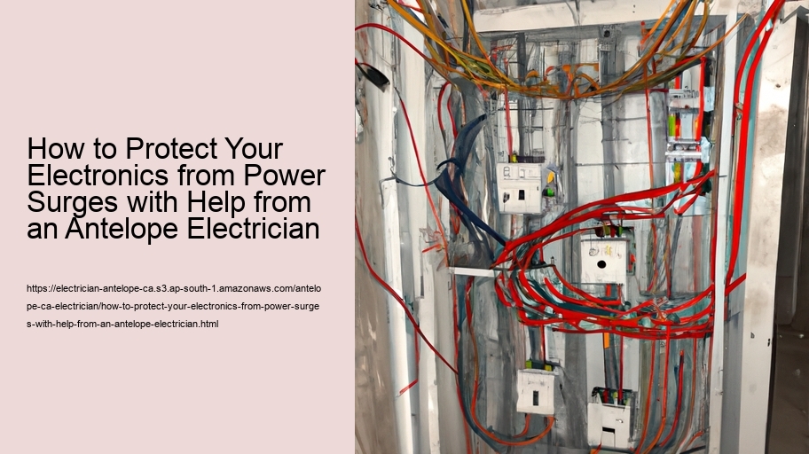 How to Protect Your Electronics from Power Surges with Help from an Antelope Electrician 